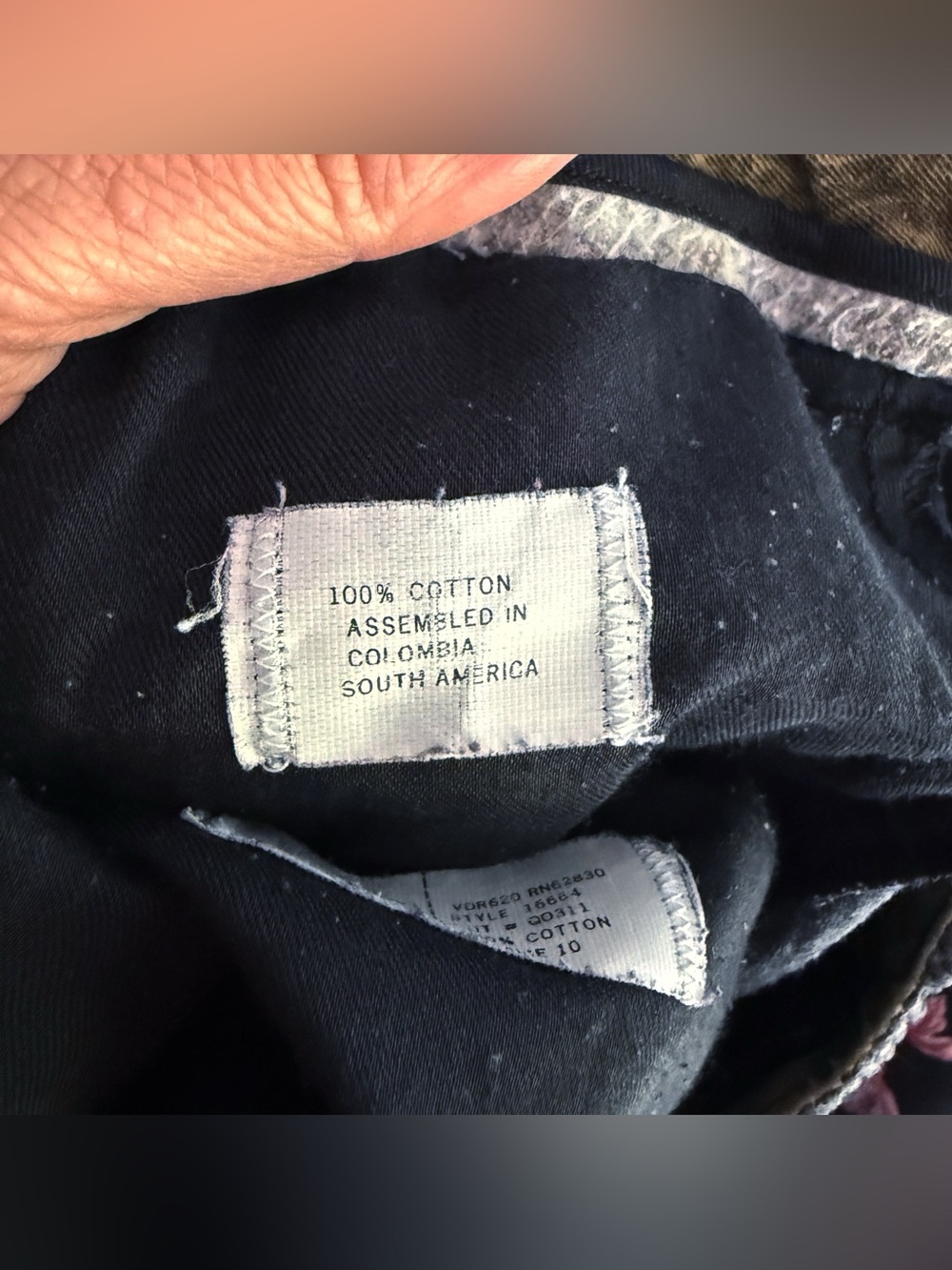 Vintage Women 100% Cotton High Rise Pleated Corduroy Pants Size 10 Dark Academia - Picture 6 of 7
